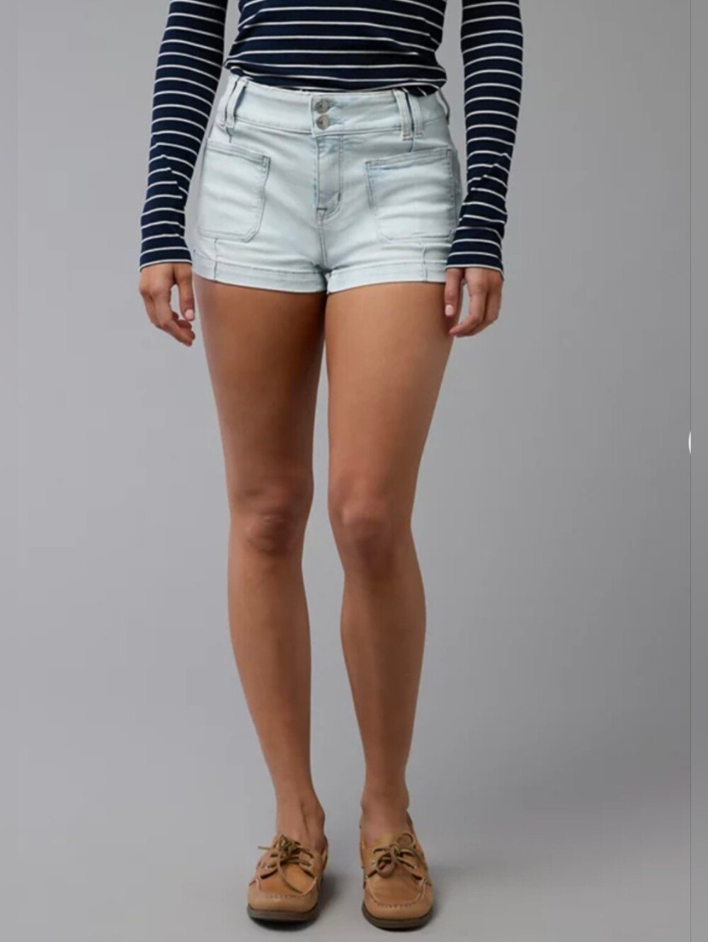 NWOT American Eagle Outfitters Light Blue Denim Shorts